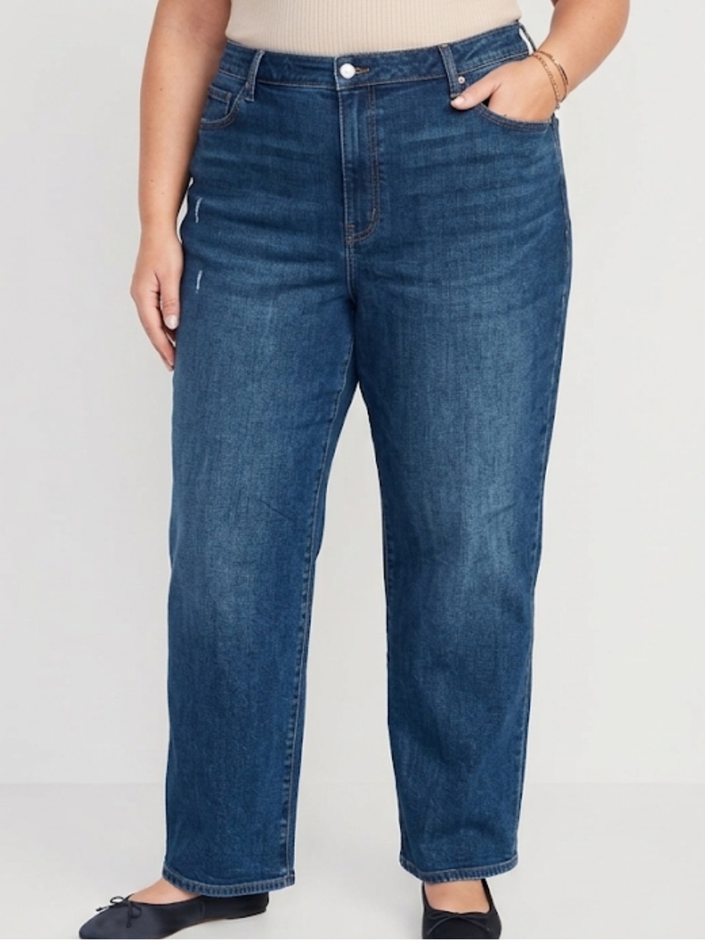 Old Navy High-Waisted  Loose Jeans